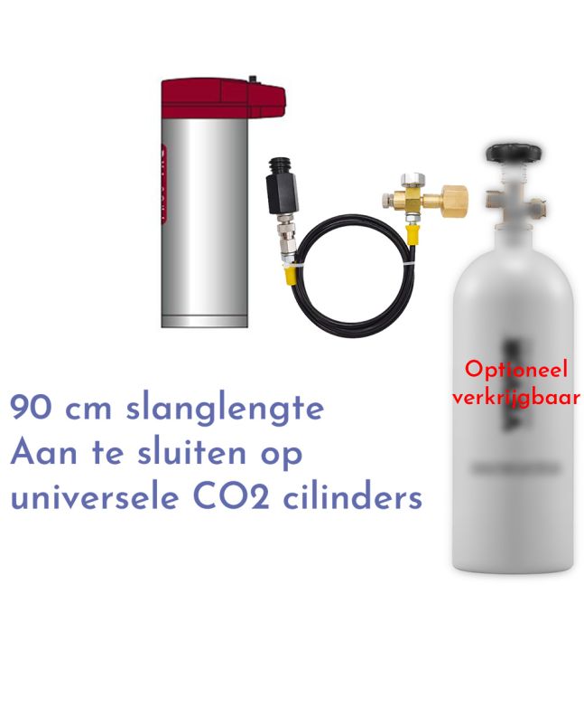 Quooker Ombouwset met Grote Koolzuurfles